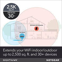Load image into Gallery viewer, Netgear Nighthawk WiFi 6 Mesh Range Extender EAX80 AX6000 Dual-Band Wireless Signal Booster &amp; Repeater , BLK(Renewed)

