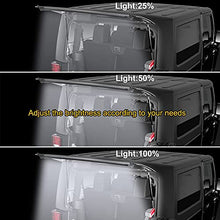 Load image into Gallery viewer, Danti Fit for Jeep Wrangler 1997-2021 TJ YJ JK JKU JL JLU &amp; Gladiator JT LED Tailgate Windshield Rear Glass Lift Gate Dome Light Bar Lighting Adjustable with Remote
