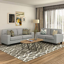 Load image into Gallery viewer, MERITINE Living Room Set of 2, 2 Pcs Morden Style Livingroom Furniture Set Couch Loveseat
