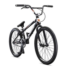 Load image into Gallery viewer, Mongoose Title Elite 24 BMX Race Bike with 24-Inch Wheels in Black for Advanced and Returning Riders, Featuring Professional-Grade 6061 Tectonic T1 Biaxial Hydroformed and Butted Aluminum Frame
