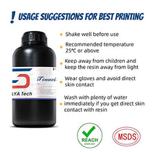 Load image into Gallery viewer, Siraya Tech Tenacious 3D Printer Resin Flexible 405nm UV-Curing Resin with High Impact Resistance Standard Photopolymer Resin for LCD DLP 3D Printing (1000g, Clear)
