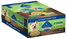 Load image into Gallery viewer, Blue Buffalo Delights Natural Small Breed Wet Dog Food Cups Variety Pack, Filet Mignon and New York Strip Flavor 3.5 oz (12 pack- 6 of Each Flavor)
