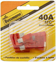 Load image into Gallery viewer, Bussmann (BP/ATC-40-RP 40 Amp ATC Blade Fuse, Pack of 5, Orange
