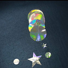 Load image into Gallery viewer, Cheerland Bling Bling iridescent Twinkle Star Garland Streamer Kit for Party Decorations Glitter Metallic Circle dot Garland Glittery Bunting Garlands Banner for Wedding Kids Room Birthday Baby Shower
