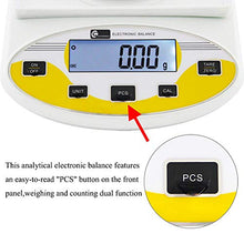 Load image into Gallery viewer, CGOLDENWALL High Precision Lab Scale Laboratory Analytical Electronic Balance Digital Precision Scale Pharmacy Jewelry Scale 110V Calibrated(5000g, 0.01g)
