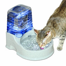 Load image into Gallery viewer, K&amp;H PET PRODUCTS K&amp;H Cat CleanFlow Water Filter with Reservoir, Granite, Cat (80oz. Bowl + 90oz. Reservoir) (2515)
