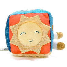 Load image into Gallery viewer, Mary Meyer Soft Activity Cube Baby Block, 4 x 4-Inch, Cosmo
