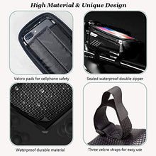 Load image into Gallery viewer, WILD MAN Bike Phone Mount Bag, Cycling Waterproof Front Frame Top Tube Handlebar Bag with Touch Screen Holder Case for iPhone X XS Max XR 8 7 Plus, for Android/iPhone Cellphones Under 6.5”

