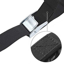 Load image into Gallery viewer, SONGMICS Trampoline Anchor, Heavy Duty Spiral Wind Stake, Tie Down Ground Anchor Kit with Galvanized Iron Stakes, Polyester Straps, Steel Buckles USGN15IN

