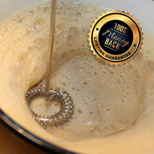 Load image into Gallery viewer, Nestpark Portable Drink Mixer Small Handheld Electric Stick Blender - Cordless and Battery Operated Bulletproof Keto Coffee Blender
