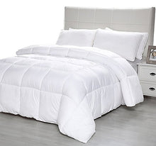 Load image into Gallery viewer, D &amp; G THE DUCK AND GOOSE CO All-Season Quilted Comforter Queen Size, Light Weight Duvet Insert from 233T Peach Skin Fabric &amp;350gsm Down Alternative Fiber, Hotel Quality &amp; Machine Washable
