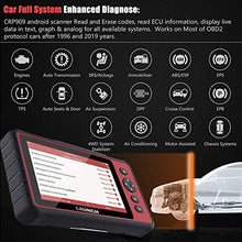 Load image into Gallery viewer, [2021 New] LAUNCH CRP909E Full System OBD2 Scanner 7” Android 7.0 Car Diagnostic Scan Tool,26 Reset Code Reader,Key Program,TPMS,SAS,DPF,IMMO,ABS Bleeding, WiFi Free Update,TPMS As Gift
