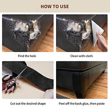 Load image into Gallery viewer, ONine Leather Repair Tape 3X60 inch Patch Leather Adhesive for Sofas, Car Seats, Handbags, Jackets,First Aid Patch (Brown10.0)
