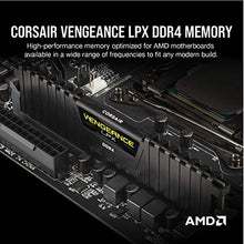 Load image into Gallery viewer, Corsair Vengeance LPX 16GB (2x8GB) DDR4 DRAM 3200MHz C16 Desktop Memory Kit - Black (CMK16GX4M2B3200C16)
