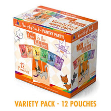 Load image into Gallery viewer, Weruva Cats in the Kitchen, Pantry Party Pouch Variety Pack in Gravy Cat Food, 3oz Pouch (Pack of 12)
