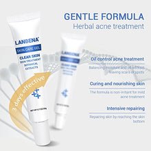 Load image into Gallery viewer, Face Herb Extract Acne Pimple Gel for Remove Acne Spots Comedone + Moisturizing Repairing Acne Mark (20 g)
