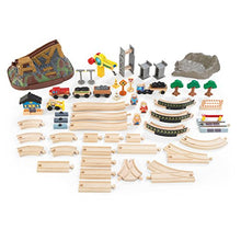 Load image into Gallery viewer, KidKraft Bucket Top Construction Train Set, 61-Piece
