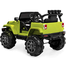Load image into Gallery viewer, Best Choice Products Kids 12V Ride On Truck w/ Remote Control, 3 Speeds, LED Lights, AUX, Green
