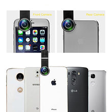 Load image into Gallery viewer, 11 in 1 Cell Phone Camera Lens Kit Wide Angle Lens &amp; Macro Lens+Fisheye Lens+Telephoto Lens+CPL/Flow/Radial/Star/Soft Filter+Kaleidoscope Lens Compatible for iPhone Samsung Sony and Most of Smartphone
