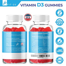Load image into Gallery viewer, Vitamin D3 Gummies with Zinc Echinacea Supplements 4000 IU, Chewable Vitamin D for Adults Kids - VIT D Immune Booster, Bone Health, Joint Muscle Support -Tablet Powder Alternative Vegan (2 Pack)
