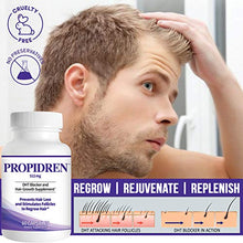 Load image into Gallery viewer, Propidren by HairGenics - DHT Blocker &amp; Hair Growth Capsules to Prevent Hair Loss &amp; Stimulate Hair Follicles, to Stop Hair Loss &amp; Regrow Hair. Proprietary Anti-Hair Loss &amp; Hair Regrowth Treatment.
