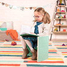 Load image into Gallery viewer, B. spaces – Kids’ Step Stool &amp; Chair – 3-in-1 Step Stool for Bedroom, mint (BX1628Z)
