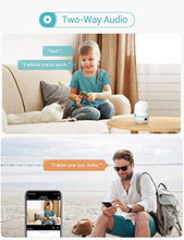 Load image into Gallery viewer, HeimVision 3MP Security Camera, HM202A 2K HD WiFi Indoor Camera with Night Vision/2 Way Audio/Motion Detection, Wireless Home Surveillance Camera for Kids/Pet/Baby Monitor, Support Cloud/MicroSD
