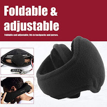 Load image into Gallery viewer, Ear Warmer By Metog Gift Box Ear muffs Foldable Polar Fleece Earmuffs Black,One Size
