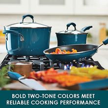 Load image into Gallery viewer, Rachael Ray Brights Nonstick Frying Pan Set / Fry Pan Set / Skillet Set - 9.25 and 11 inch, Blue
