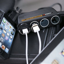 Load image into Gallery viewer, Wagan 4-Way 12V Automotive Socket Splitter and Extender, Cigarette Power Splitter
