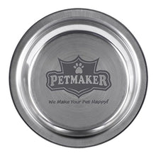 Load image into Gallery viewer, Stainless Steel Hanging Pet Bowls for Dogs and Cats- Cage, Kennel, and Crate Feeder Dish for Food and Water- Set of 2, 8 oz Each By PETMAKER
