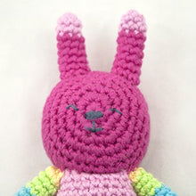 Load image into Gallery viewer, Green Sprouts Animal Friend Rattle Made from Organic Cotton, Orange Fox, 3 Months+
