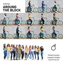 Load image into Gallery viewer, sixthreezero Around The Block Women's Single-Speed Beach Cruiser Bicycle, 24" Wheels, Mint Green with Black Seat and Grips
