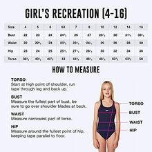 Load image into Gallery viewer, Speedo Girl's Swimsuit One Piece Mesh Splice Thick Strap , Blue Harmony, 7
