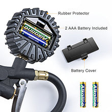 Load image into Gallery viewer, AstroAI Digital Tire Inflator with Pressure Gauge, 250 PSI Air Chuck and Compressor Accessories Heavy Duty with Rubber Hose and Quick Connect Coupler for 0.1 Display Resolution, Gifts for Men
