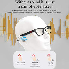 Load image into Gallery viewer, VMOPA Bluetooth Audio Glasses with Noise Cancelling Mic, Bluetooth 5.0 Smart Glasses Wireless Headphones Glasses, IPX7 Waterproof Sunglasses, USB Magnetic Charging Cable

