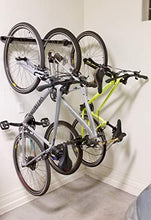 Load image into Gallery viewer, StoreYourBoard Omni Bike Storage Rack, Holds 5 Bicycles, Home and Garage Adjustable Bike Wall Hanger Mount
