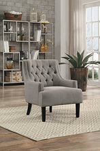 Load image into Gallery viewer, Homelegance Charisma Fabric Accent Chair, Taupe
