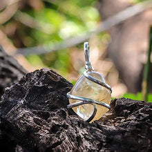 Load image into Gallery viewer, Citrine Gemstone Pendant Necklace - Natural Crystal Healing | Stone of Joy, Wealth and Abundance| Energizes Solar Plexus and Navel Chakras| Jewelry for Men &amp; Women
