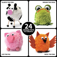 Load image into Gallery viewer, SpiceBox Children's Activity Kits Make &amp; Play Pom Pom Pets, Multi Colors (09919)
