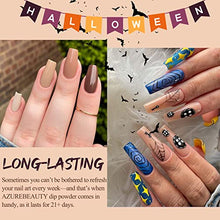 Load image into Gallery viewer, AZUREBEAUTY 20 Colors Dip Powder Nail Kit Starter - Winter Halloween Series, Nude Plum Mauve Brown Nail Dipping Powder Liquid Set with Base/Top Coat for French Nails Art Manicure DIY Salon Home Gift
