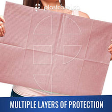 Load image into Gallery viewer, 50 Pink Disposable Dental Bibs 13" x 18", Tattoo Piercing Waterproof Patient Bib

