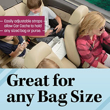 Load image into Gallery viewer, Car Cache Purse Holder for Car - Net Pocket Organizer for Handbag Storage Between Seats - Dog Car Barrier - Car Accessories for Women - Black
