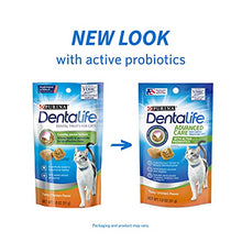 Load image into Gallery viewer, Purina DentaLife Made in USA Facilities Cat Dental Treats, Tasty Chicken Flavor - (10) 1.8 oz. Pouches
