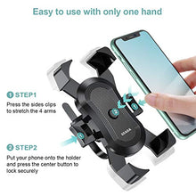 Load image into Gallery viewer, ECASA Bike Phone Mount, One-Hand Operation Cell Phone Mountain Bike Holder, for Bicycle Motorcycle Handlebar, Cradle Clamp for iPhone 11, Samsung and Most 4.7-6.5 inch Smartphones
