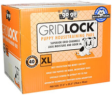 Load image into Gallery viewer, GoGo Pet Products Gridlocks Puppy Pads, X-Large, 40 Pieces
