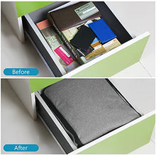 Load image into Gallery viewer, AHXNBDR Safe Document Organizer Box with Handle for Home Office, File Organizer Bag with Lock, Portable Document Storage Bags, Multi-Layer Important File case for Travel Passport, Certificates, Grey
