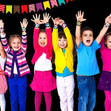 Load image into Gallery viewer, SCIONE Kids Party Favors 24 pack Goodie Bag Stuffers LED Light Up Fidget Bracelet Glow in The Dark Party Supplies Return Gifts for Kids Birthday Valentines Halloween Christmas Party Favors
