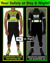 Load image into Gallery viewer, No.1 Reflective Vest Running Gear - YOUR BEST CHOICE TO STAY VISIBLE UltraLight &amp; Comfy Motorcycle Reflective Vest - Large Pocket &amp; Adjustable Waist - Safety Vest In 6 Sizes (Small, Yellow - Vest Set)
