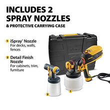 Load image into Gallery viewer, Wagner Spraytech 0529010 FLEXiO 590 Handheld HVLP Paint Sprayer, Sprays Unthinned Latex, Includes Two Nozzles - iSpray &amp; Detail Finish Nozzle, Complete Adjustability for All Needs
